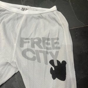Free City waffle joggers